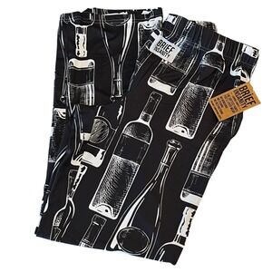 NWT Brief Insanity Lounge Pants Womens Small Time For Wine Sleep